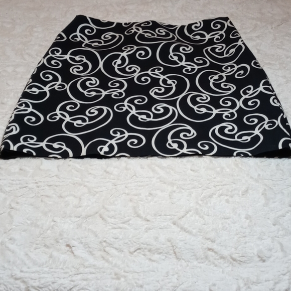 Dresses & Skirts - Ann Taylor Black and White Lined Skirt
